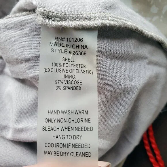 Soft Surroundings Summer Breeze Tan & Grey Abstract Sleeveless Lined Maxi Dress - Picture 8 of 16